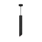 Suspension Luminaire Biseautée GU10 IP20 50cm Noir