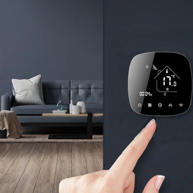 Thermostat Connecté WiFi Chauffage à Eau - Silamp France