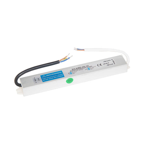 Transformateur 220V 12V IP67 30W DC 2.57A