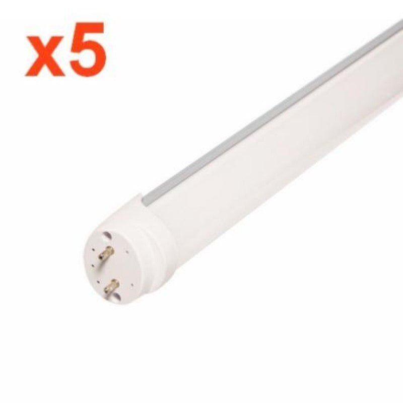 Tube Néon LED 120cm T8 36W (Pack de 5) - Silamp France